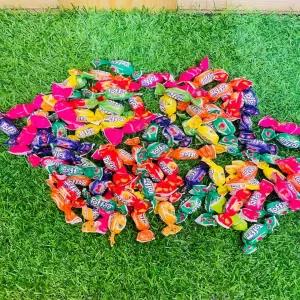Fruit Chew Toffees Center Filled Fruit Toffees Candy x 50Pcs