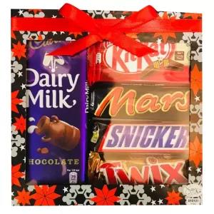 Gift Chocolate Box Hamper Festival Snickers,Mars,Twix,Cadbur