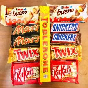 Gift Chocolate Collection Kitkat 4Finger,Twix,Mars,Snicker,K