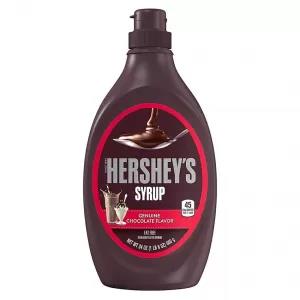 Hersheys Chocolate, Strawberry, Caramel Syrups