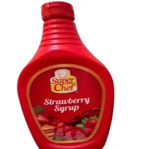HERSHEY'S Lucky Chocolate Strawberry Caramel Syrup
