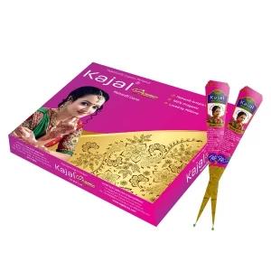 Kajal Organic Mehandi Cone 30g x 12Pcs Set