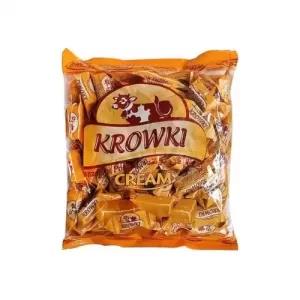 Krowki Cream Fudge Milk Candy Caramel Toffee Sweet 400g x 3