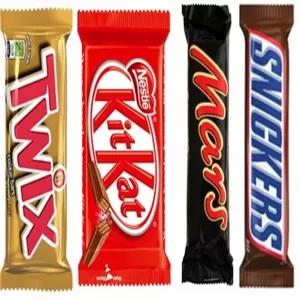 Mars Snickers Kitkat Twix Assorted Chocolate Case x 48