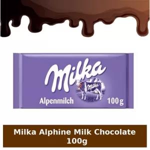 Milka Chocolate with Alphine Milk 100g