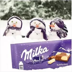 MILKA HAPPY COW MILK CHOCOLATE BAR 100G Germany