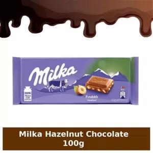 Milka Milk Chocolate with Hazelnuts 100g