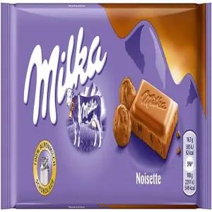 Milka Noisette Chocolate Bar 100g