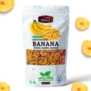 Organic Dried Banana Fruit Snack 100g