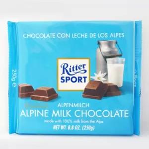 Ritter Sport Alpine Milk Chocolate 250g
