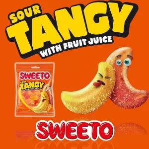 Sweeto SOUR TANGY with Fruit Juice Gummy Bear Candy 80g for
