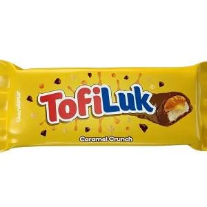TOFILUK Tofi Luk Biscuit Chocolate Flavor and Caramel Coated