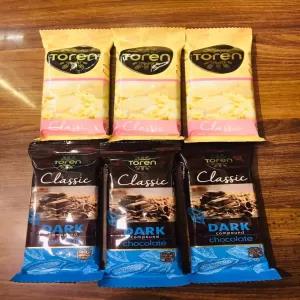 Toren White and Dark Chocolate x 6Pcs Combo Pack