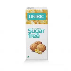 UNIBIC Foods Sugar Free Butter Cookies Biscuit 75g
