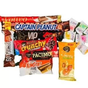 Votivo x 1 Captain Peanut x 1 Vip x 1 Crunchy Chocolate x 1