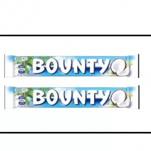 Bounty Milk Chocolate Bars 57g Dual Pack