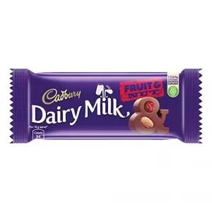 Cadbury Dairy Milk Chocolate Bar - Fruit and Nut, 36g