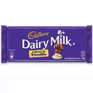 Cadbury Dairy Milk French Vanilla 180g