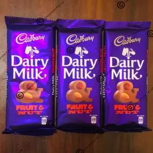 Cadbury Dairy Milk Fruit & Nut 90g x 3Pcs Egypt