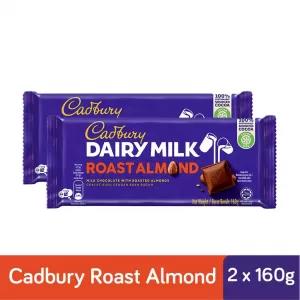 Cadbury Dairy Milk Roast Almond (160g x 2)
