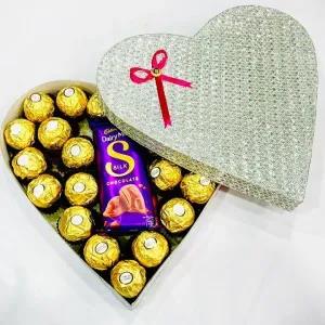 Ferrero Rocher Cadbury Silk Fruit And Nut Premium Chocolate