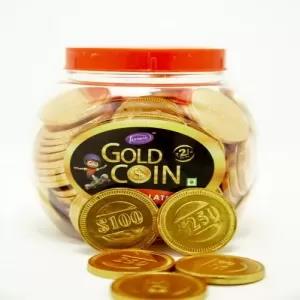 Gold Coiins Chocolates 100Pcs Pack (Medium Size)