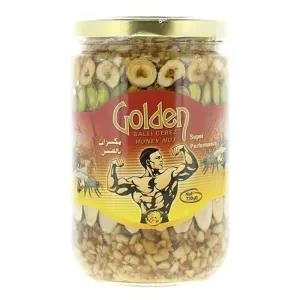 Golden Nuts With Honey Delicious Snack