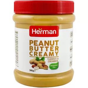 Herman Peanut Butter Creamy 340g (Cholestrol Free)