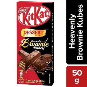 Kitkat Dessert Delight Heavenly Brownie Kubes - Wafer Coated