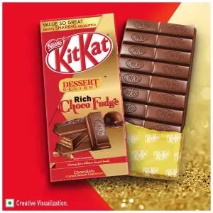 Kitkat Dessert Delight - Rich Choco Fudge Chocolate, Coated