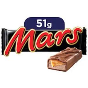 Mars Chocolate Bar 51g