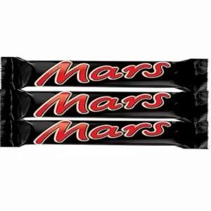 Mars Chocolate Bars Pack Of 3 X 51 Grams