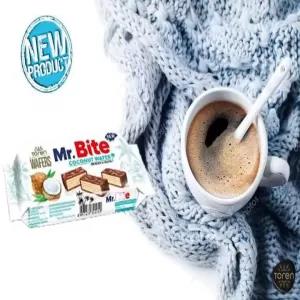 Mr.Bite Milk Chocolate Wafers with Coconut Cream 38gx5Pcs