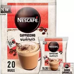 NESCAFE CAPPUCCINO FOAMY COFFEE MIX WITH CHOCOLATE SPRINKLES