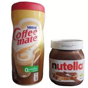 Nutella Hazelnut Chocolate Spread- 400g + Coffee Mate 400g