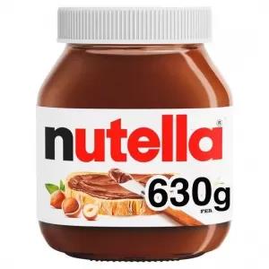 Nutella Hazelnut & Chocolate Spread 630G Hazelnut Spread wit