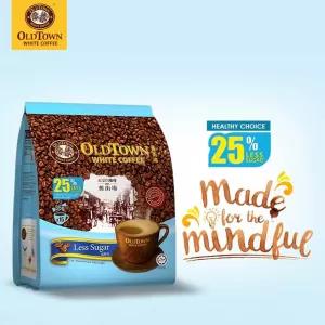 Old Town White Coffee Mix in Less Sugar (35g x 15 sticks)