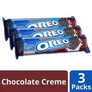 Oreo Chocolate Creme Biscuits 133G (3 Pack)