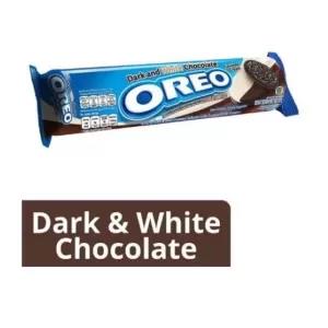 Oreo Cream Dark & White Sandwich Chocolate Cookies 123.5g