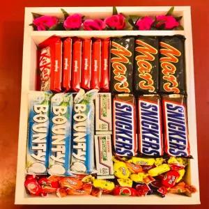 Premium Gift Chocolate Box Hamper Snickers,Mars,Bounty,Kitka