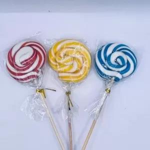 Rainbow Lolipop Sweet Candy Multi Colour x 3pcs