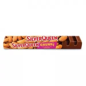 Silver Queen Chocolate Chunky Bar Almond 95G Bar Slabs Signa