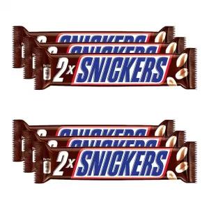 Snickers Chocolate Duos Bar 6 Pcs 80g Each