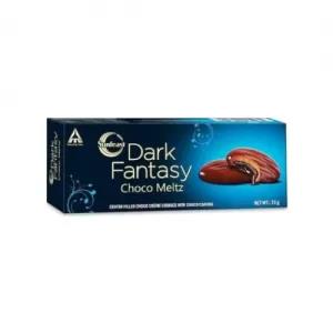Sunfeast Dark Fantasy Choco Meltz Cookies 75G Biscuit Tasty