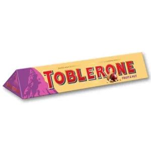 Toblerone Swiss Milk Chocolate Fruit & Nut