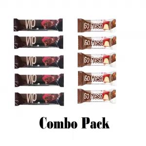 VIP Cocoa Coated Wafer with Cocoa Cream Chocolate 25g Go Fre