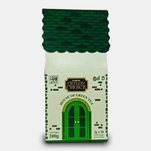 Harrow Ceylon Choice House of Green Tea Envelops 100g