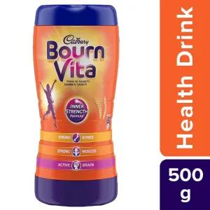 Cadbury Bournvita Chocolate Health Drink, 500 g Jar