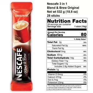 Nescafe Blend and Brew Oriiginal 18g 1Pack