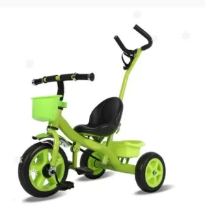 3 in 1 Baby Tricycle With Push Handle (NW-SLC 160)-Green